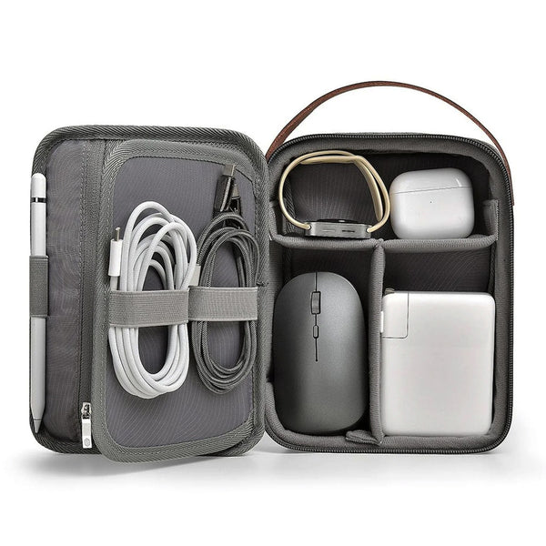 WiWU Minimalist Travel Pouch for Electronics Macbook Accessories Organizer Bag