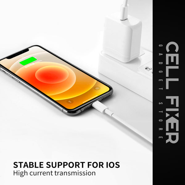 PD Fast Charge 27W Data Cable 2M Type-C to Lightning WUW-X188