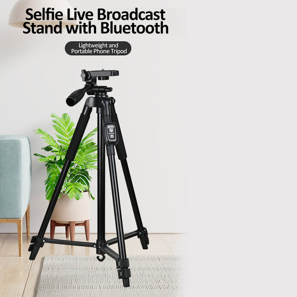 TRIPOD TRAVEL STAND FOR DSLR VIDEO CAMERA AND PHONE