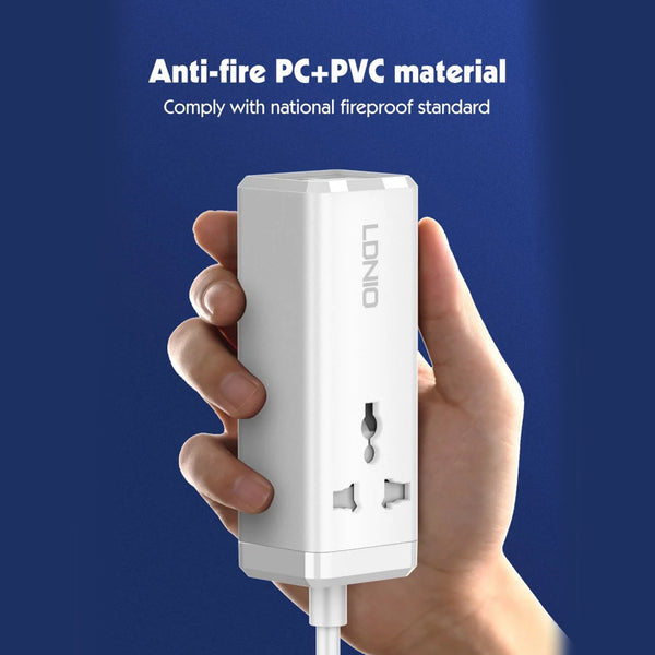 LDNIO 65W Multifunction Universal Power Adapter SC1418