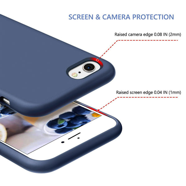 Cell Fixer Shockproof Liquid Silicone Case For Apple iPhone 7/ 8 / SE 2020 (4.7