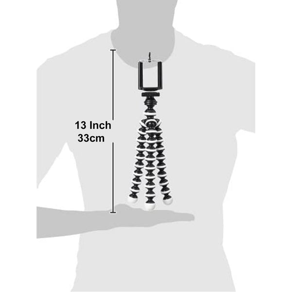 Cell Fixer Tripod Stand with Mobile Phone Holder Clip Z-02 Gorilla