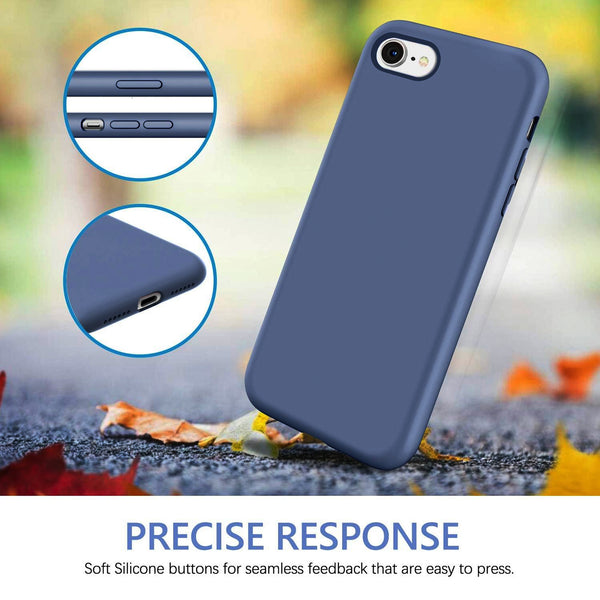 Cell Fixer Shockproof Liquid Silicone Case For Apple iPhone 7/ 8 / SE 2020 (4.7