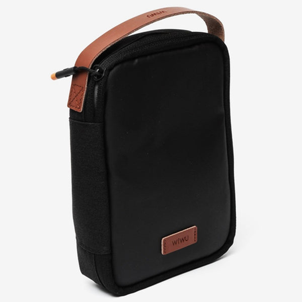 WiWU Minimalist Travel Pouch for Electronics Macbook Accessories Organizer Bag