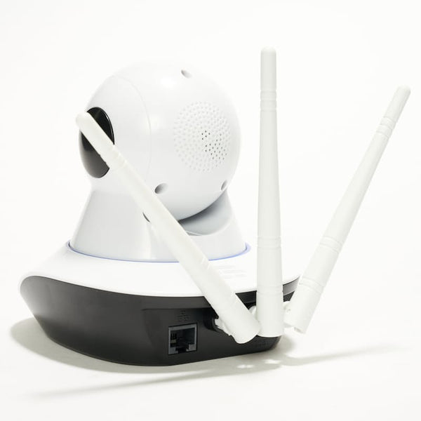 Security Camera 720P Wi-Fi Smart Home App Controlled IP Camera - White