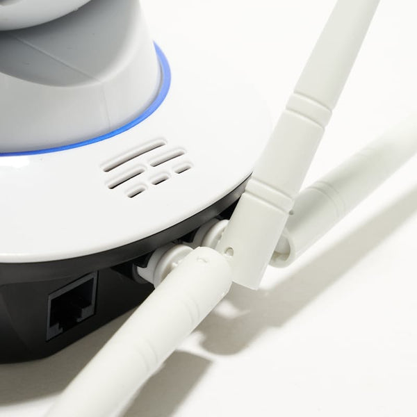 Security Camera 720P Wi-Fi Smart Home App Controlled IP Camera - White