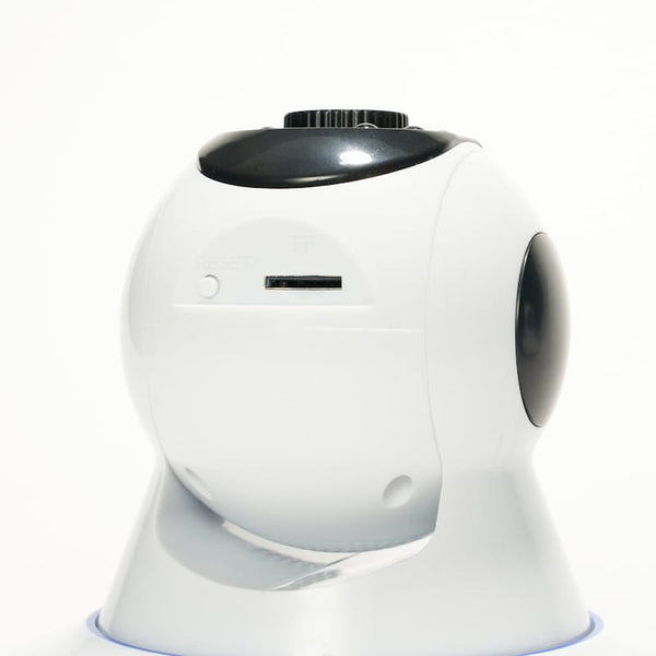 Security Camera 720P Wi-Fi Smart Home App Controlled IP Camera - White