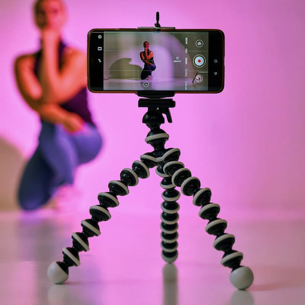 Cell Fixer Tripod Stand with Mobile Phone Holder Clip Z-02 Gorilla