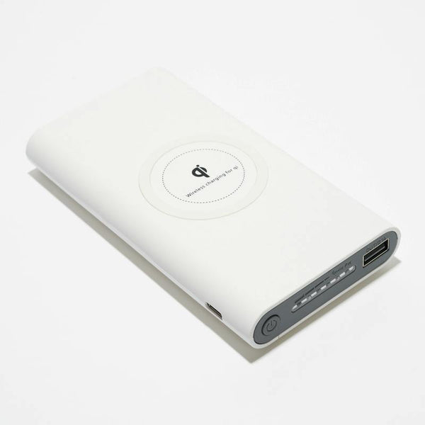 Wireless Smartphone Charger Qi 15000mah Powerbank - BLACK