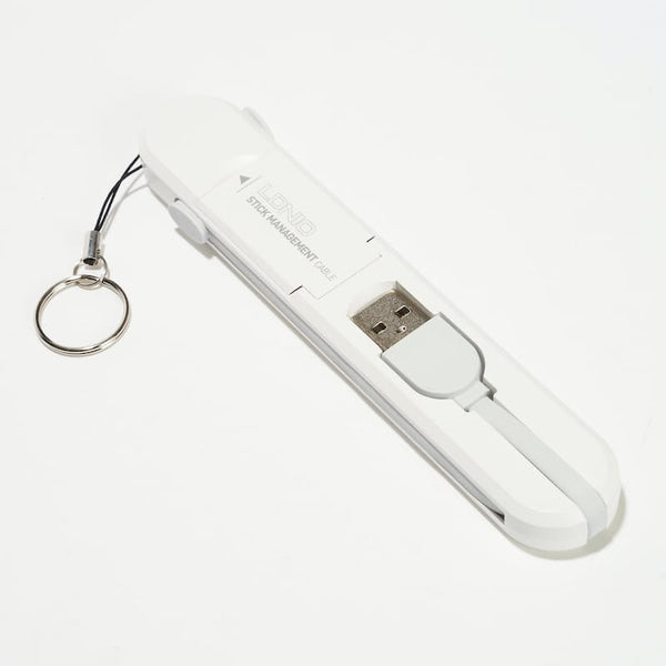 LDNIO 3-in-1 3.8A Fast Charging Cable with Keyring