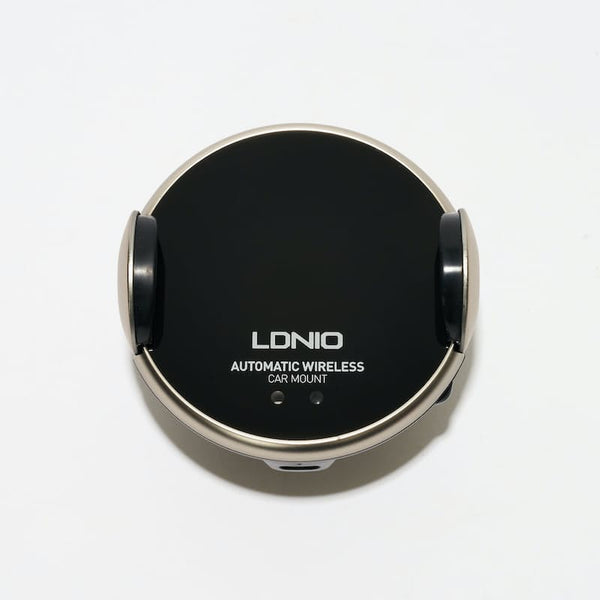 LDNIO 15W Wireless Charging Car Smartphone Mount