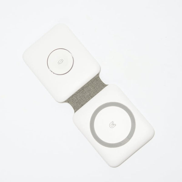 Earldom 18W Magnetic Duo Charger (Compatible with iPhone, AirPods & Apple Watch)