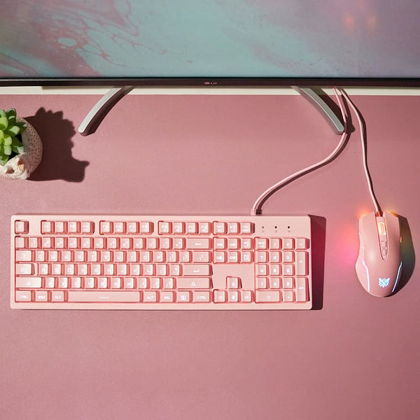 Onikuma Wired USB Gaming Keyboard & Mouse Combo
