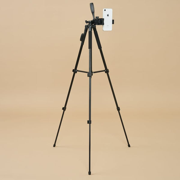 Tripod Stand with Phone Holder 3366-A Black
