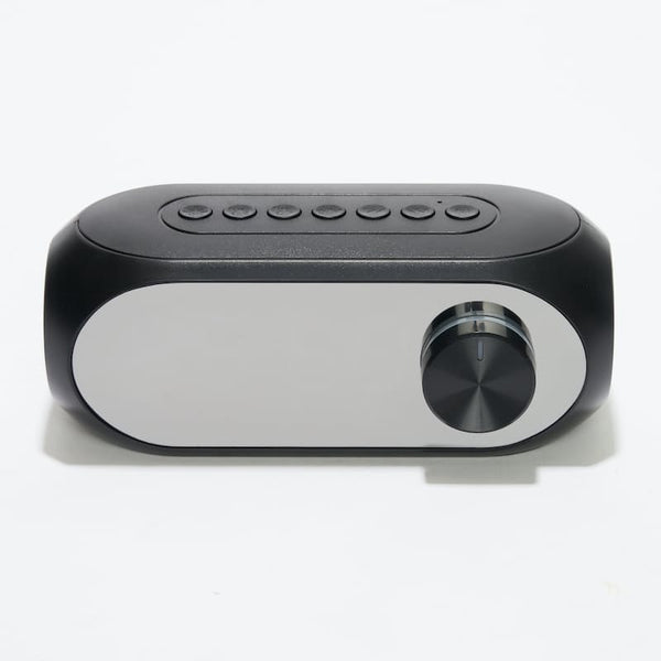 YesPlus LED Alarm Clock, Radio & Portable Bluetooth YS-702 Speaker - Black