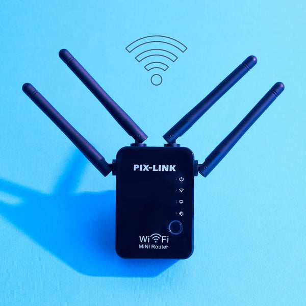 Pix-Link 300Mbps Wi-Fi Repeater Range Extender