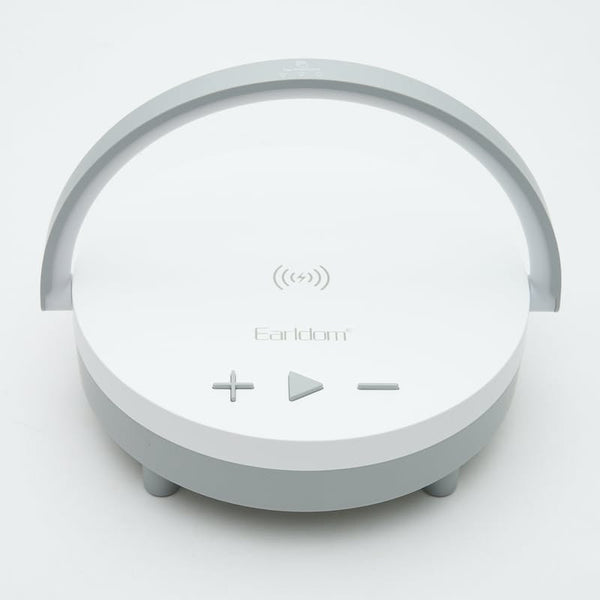 Multifunction Wireless Charge,Phone Holder,Night Light & Bluetooth Speaker