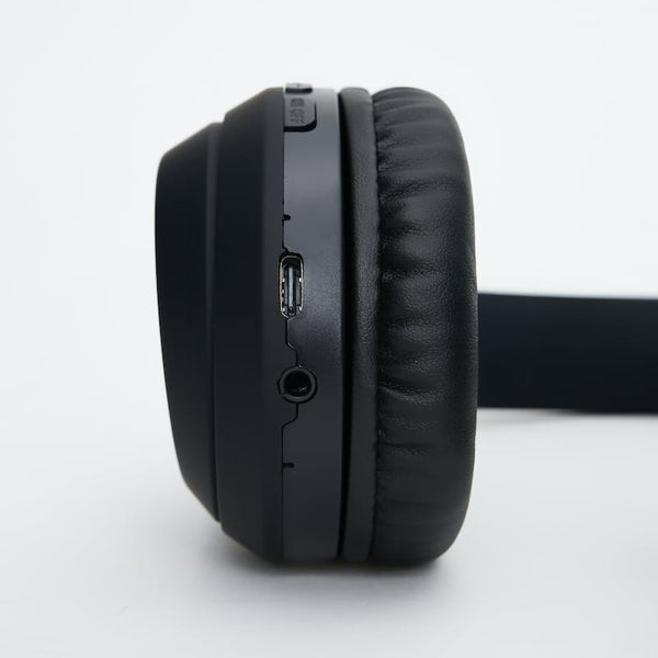 YesPlus Bluetooth Ergonomic Over-Ear Wireless Headphones YS-513 Black