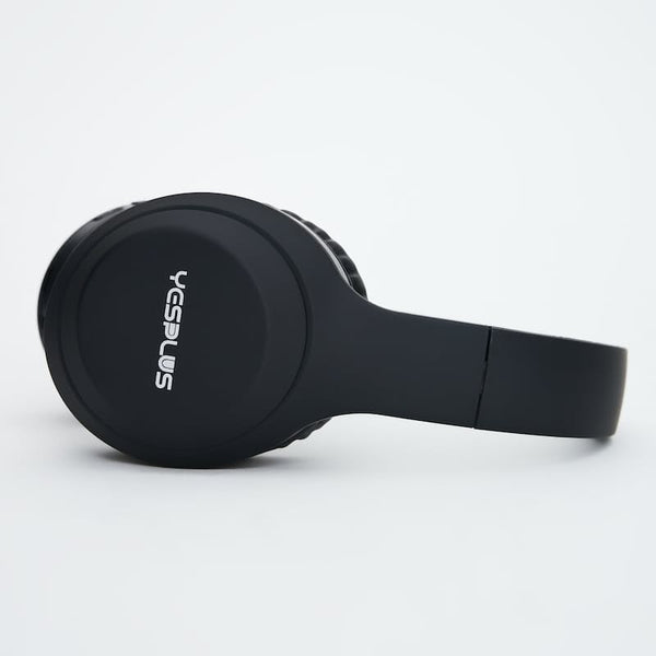 YesPlus Bluetooth Ergonomic Over-Ear Wireless Headphones YS-513 Black