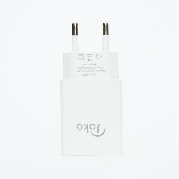 Smart Phone Fast Charger 2.4A PD Mini Charging Block with Lightning Cable