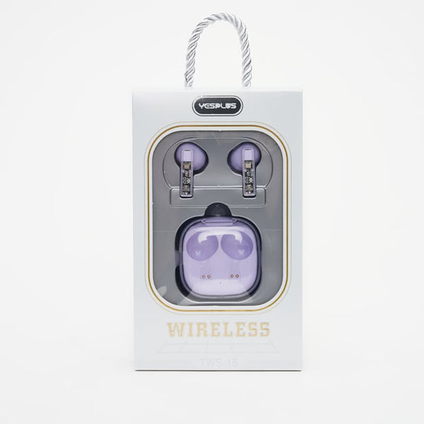 YesPlus TWS15 Premium Transparent Bluetooth Earbuds