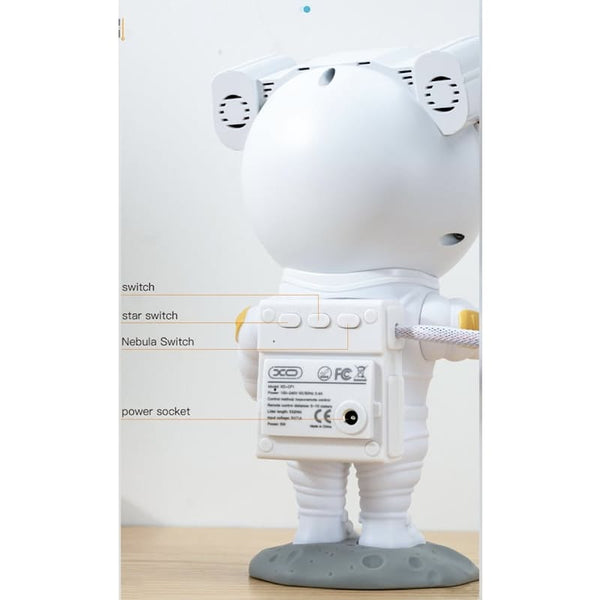 XO Astronaut Space Star Projector Lamp