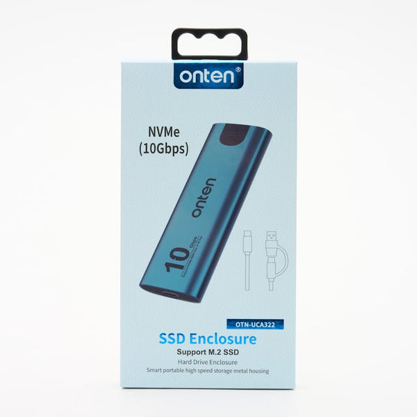 Onten 10GBps SSD Enclosure UCA322 NVMe
