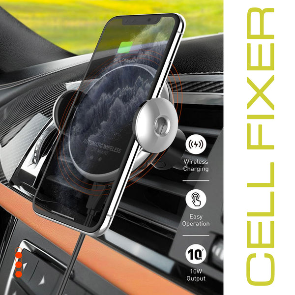 LDNIO 15W Wireless Charging Car Smartphone Mount