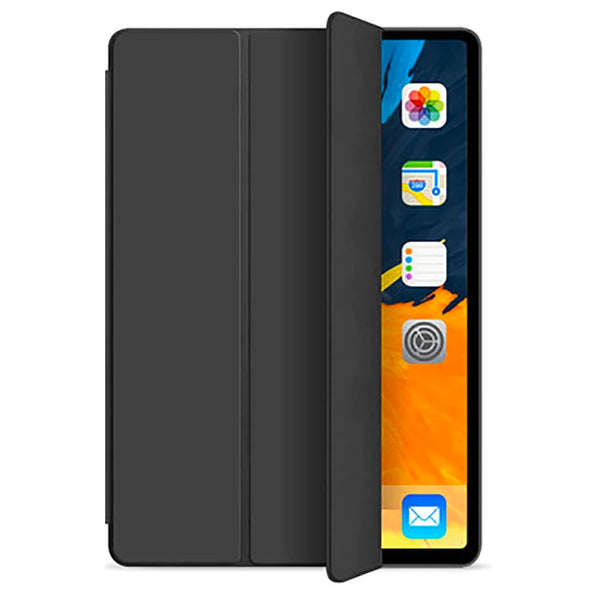 Smart Flip Protective Cover With Pencil Holder for Apple iPad 10.2 inch Case - Black