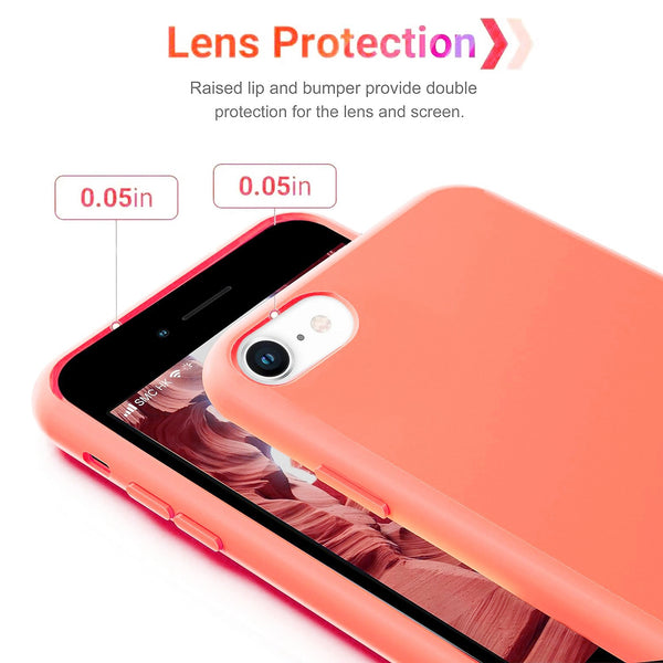 Cell Fixer Shockproof Liquid Silicone Case For Apple iPhone 7/ 8 / SE 2020 (4.7