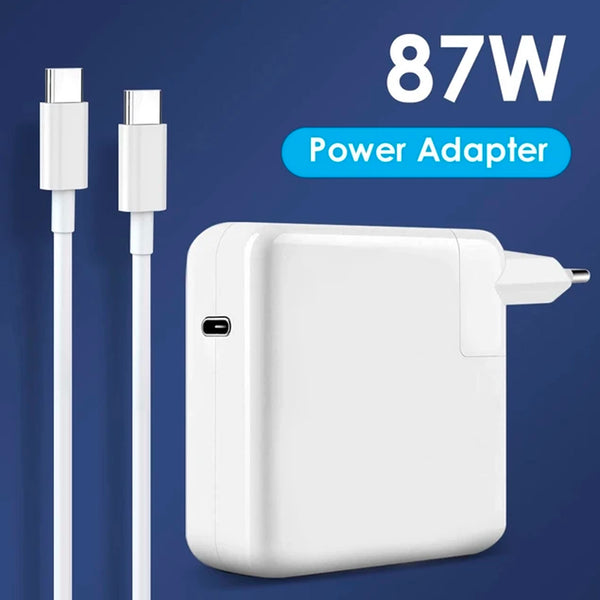 MacBook Charger 87W Power Adapter with USB TYPE-C Cable