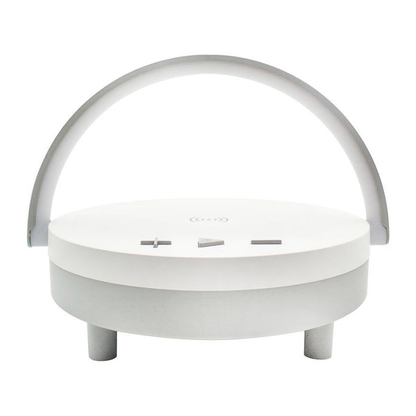 Multifunction Wireless Charge,Phone Holder,Night Light & Bluetooth Speaker