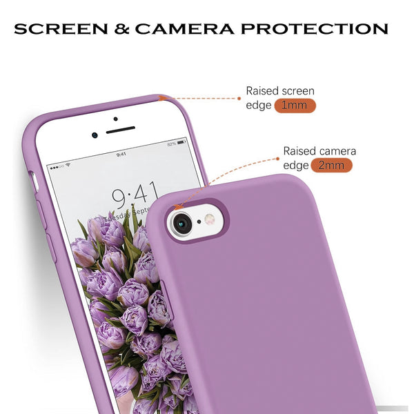 Cell Fixer Shockproof Liquid Silicone Case For Apple iPhone 7/ 8 / SE 2020 (4.7