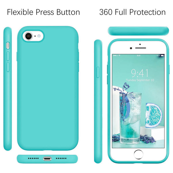 Cell Fixer Shockproof Liquid Silicone Case For Apple iPhone 7/ 8 / SE 2020 (4.7