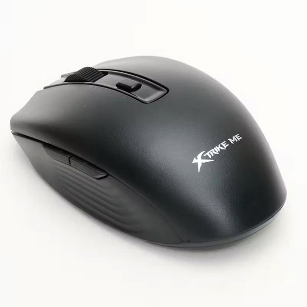 Xtrike Me 2.4G Dual Mode Wireless Mouse DUO MODE Wirelesss GW-224 Black