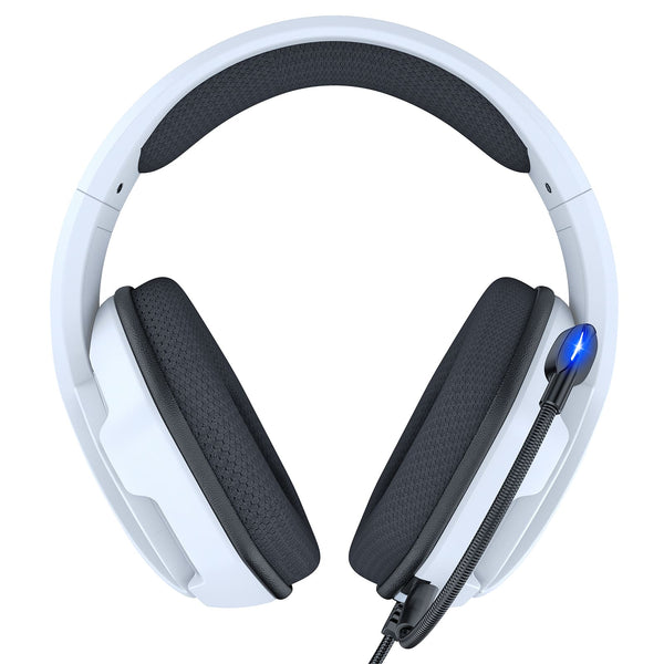 ONIKUMA X27 RGB Gaming Headset Stereo Surround Omnidirectional Noise Canceling Mic Ergonomic Design Headphone - White