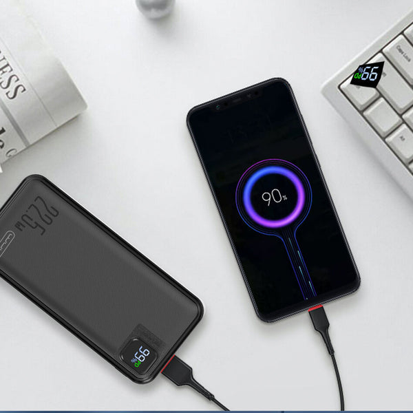 WUW Y138 Power Bank 20000mAh 22.5W Quick Charge PD - BLACK