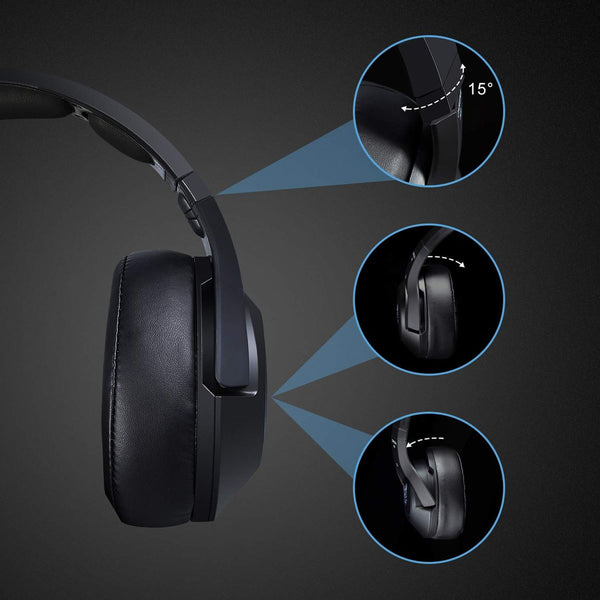 Onikuma K9 RGB Noise Canceling Gaming Headset With Microphone - Black