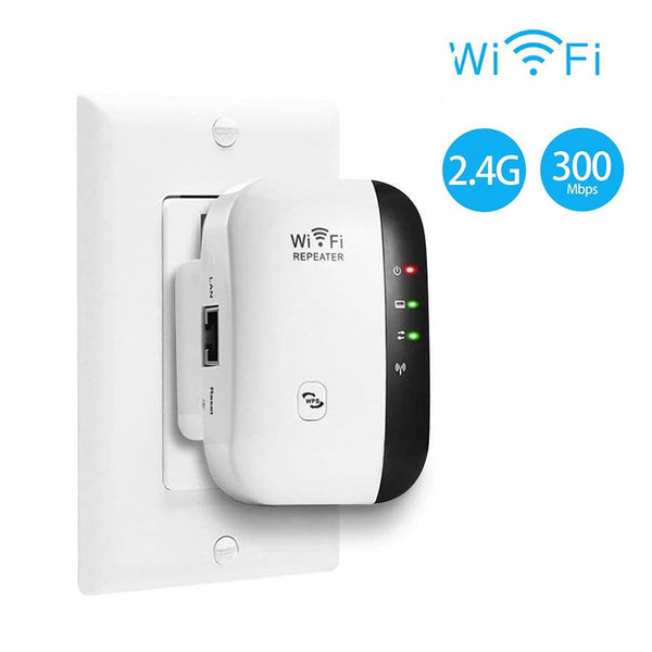 Wifi Range Extender Wireless-N Wifi Repeater 300M Signal Extender Home Or Office for Wireless Internet.