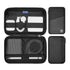 Premium MacBook Mate Travel & Cable Organiser Black