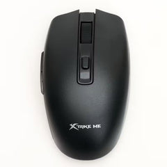 Xtrike Me 2.4G Dual Mode Wireless Mouse DUO MODE Wirelesss GW-224 Black