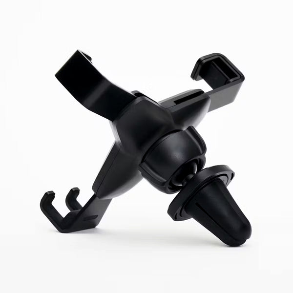 KONFULON Metal Frame Vehicle Bracket CM24 Car Cellphone Holder - Black