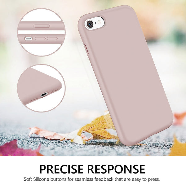 Cell Fixer Shockproof Liquid Silicone Case For Apple iPhone 7/ 8 / SE 2020 (4.7