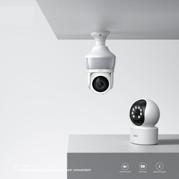 HD Smart Wifi Camera XO-CR01 Smart Treasure 300W Pixel Camera - White