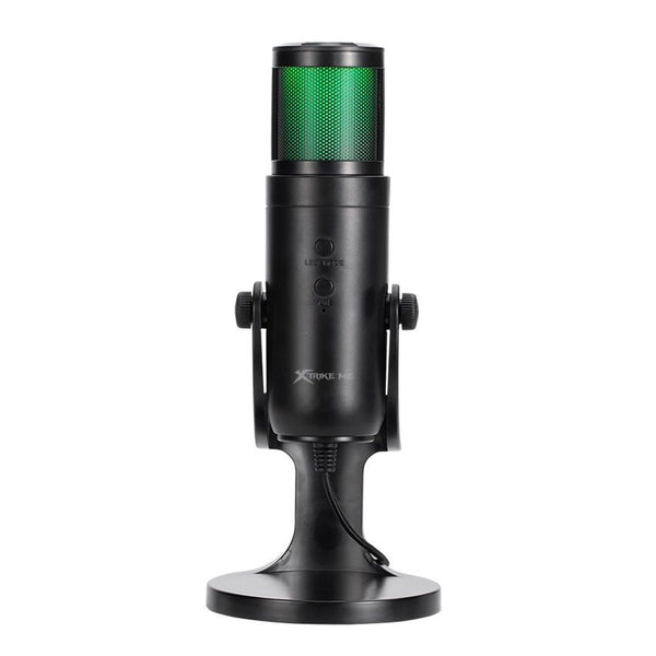 XTRIKE ME XMC-03 USB RGB Gaming Streaming Microphone For PC | Black