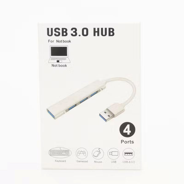 Mini USB Hub Extensions, 4 Port USB 3.0 Hub Expander