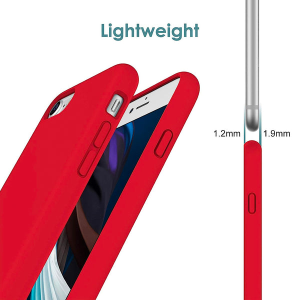 Cell Fixer Shockproof Liquid Silicone Case For Apple iPhone 7/ 8 / SE 2020 (4.7