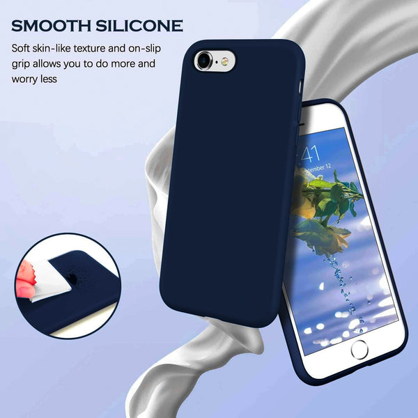 Cell Fixer Shockproof Liquid Silicone Case For Apple iPhone 7/ 8 / SE 2020 (4.7
