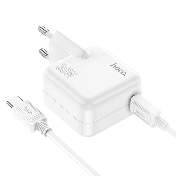 Hoco C112A Advantage wall charger single port PD30W charger(EU) set(Type-C to Type-C)