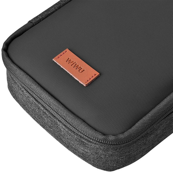 WiWU Minimalist Travel Pouch for Electronics Macbook Accessories Organizer Bag